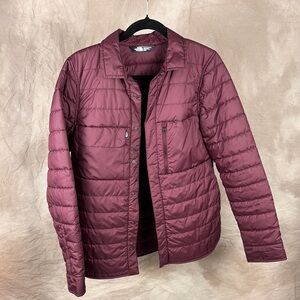 Women’s Quilted Burgundy North Face